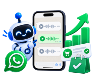 AI WhatsApp voice automation for more sales